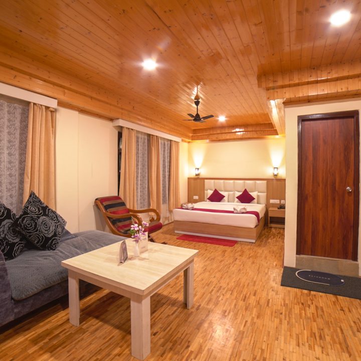 Premium Suite Room at Kunden Fortune Resort with scenic mountain views