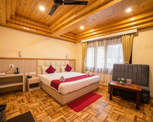 Deluxe Room Interior at Kunden Fortune Resort, Gangtok, Sikkim