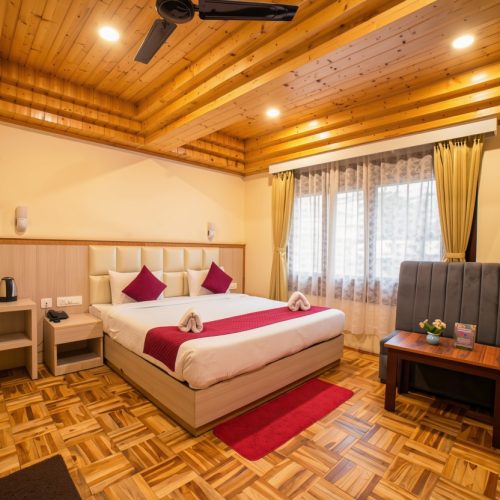 Deluxe Room Interior at Kunden Fortune Resort, Gangtok, Sikkim
