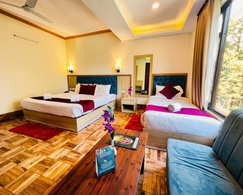 Family Room Interior at Kunden Fortune Resort, Gangtok, Sikkim