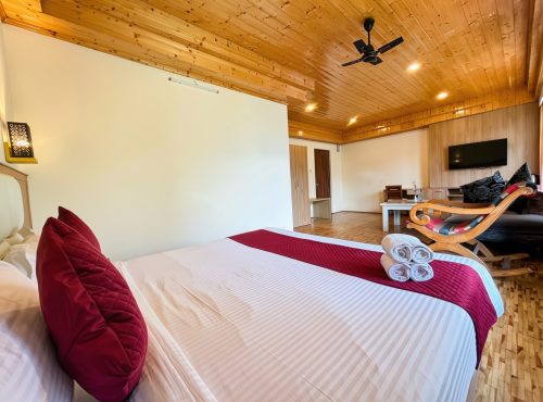 Spacious Suite Room at Kunden Fortune Resort with mountain views in Gangtok, Sikkim