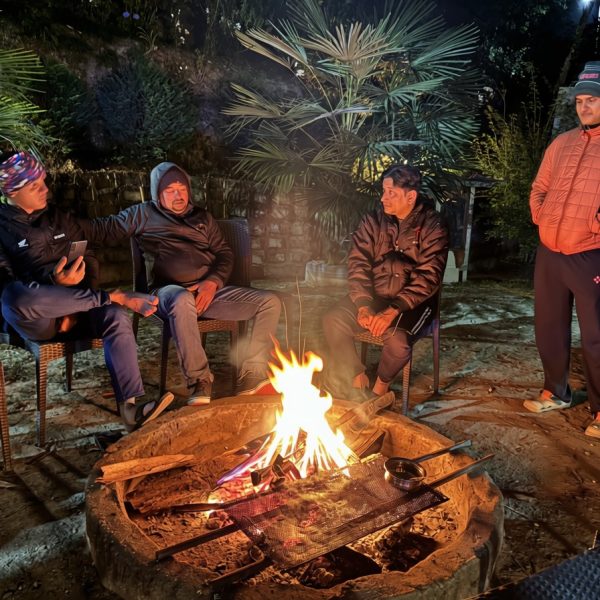 Bonfire evenings at kunden fortune resort